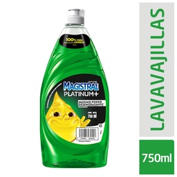 Detergente Limón Verde Platinum Magistral 750ml