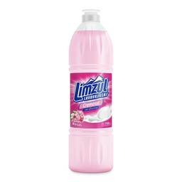 Detergente Cremoso Flores Rosas Limzul 750ml