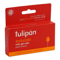 Preservativos Tulipan Texturado Bli 6 uni