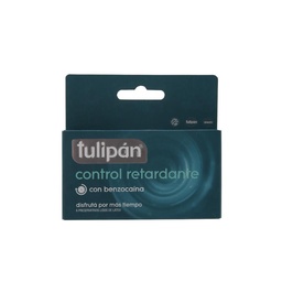 Preservativos Control Retardante Tulipan Cja 6 uni