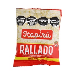 Aderezo A Base de Queso Rallado Itapiru 100g