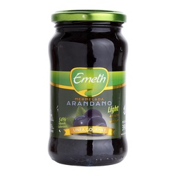 Mermelada Arandanos Emeth   Light Frasco 390 gr