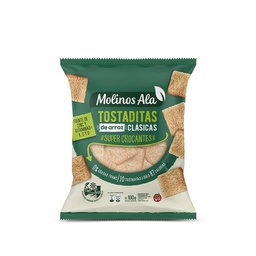 Tostaditas de Arroz Clasicas Molinos Ala 100g