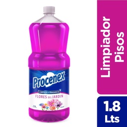 Procenex Limpiador Líquido para Pisos Flores de Jardín 1.8l