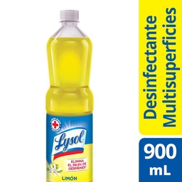 Lysol Desinfectante Multi-superficies Limón  900ml