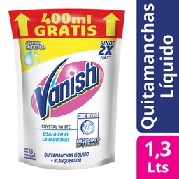 Vanish Quitamanchas Liquido Blanco Repuesto 1.3 lt