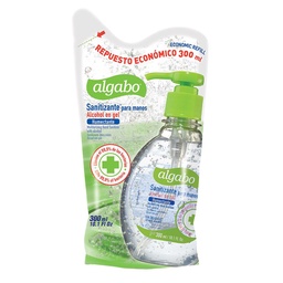 Sanitizante para Mano Alcohol en Gel Algabo 300 ml