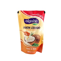 Jabon Liquido Coco y Miel Algabo 220ml