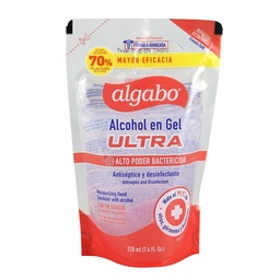 Alcohol Gel Ultra 70 Algabo Doy 220 ml