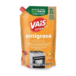 Limpiador Antigrasa Fragancia Naranja Vais 900 ml