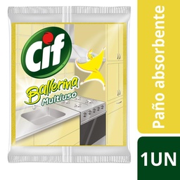 Paño Absorbente Cif Multiuso 1 Unidad