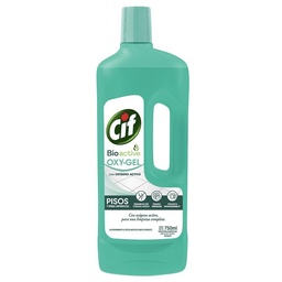 Limpiador de Pisos Oxy Gel Bio Active Cif 750 ml