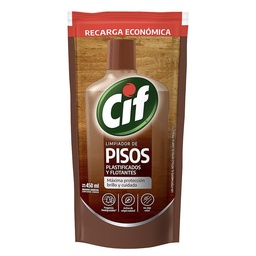 Limpiador de Pisos Plastificados y Flotantes Cif 450 ml