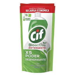 Detergente Bioactive Lima Cif 450ml
