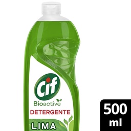 Detergente Bio Active Lima Cif 500ml