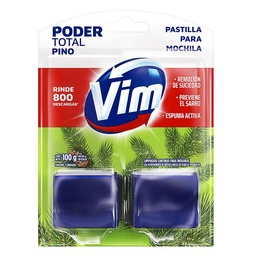 Pastilla W.c. para Mochila Pino Vim 100g