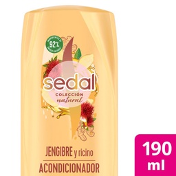 Acondicionador Sedal Jengibre & Ricino 190 ml