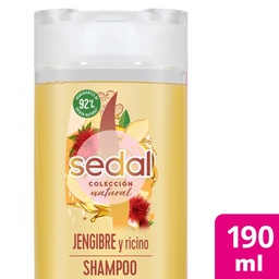 Shampoo Sedal Jengibre & Ricino 190 ml