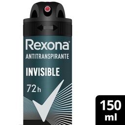 Antitranspirante Invisible Rexona 150 ml