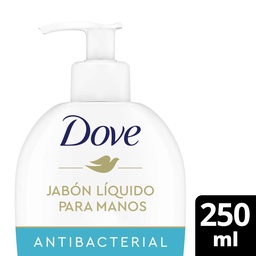 Jabon Liquido Antibacterial Dove 250ml