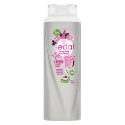 Shampoo Carbón Activado Peonias Sedal 650 ml