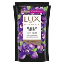 Jabón Liquido Orquideas Negras Repuesto Lux 220ml