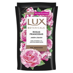 Jabón Liquido Rosa Francesa Repuesto Lux 220ml