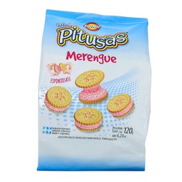 Galletitas Rellenas Merengue Mini Pitusas 120 grm