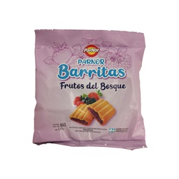 Galletitas Rellenas Frutos Del Bosque Parnor 160gr