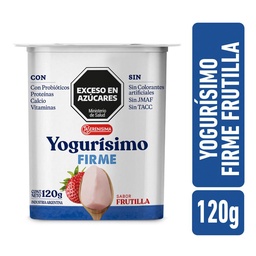 Yogur Firme Frutilla Yogurisimo 120g