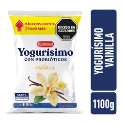 Yogur Bebible con Probioticos Parcialmente Descremado Sabor Vainilla Yogurisimo 1100g