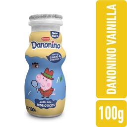 Yogur Peppa Pig Bebible Vainilla Danonino 100gr