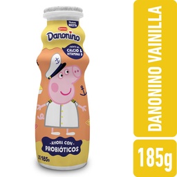 Yogur Peppa Pig Bebible Vainilla Danonino 185gr