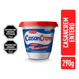 Queso Crema Clásico Casancrem 290 grm