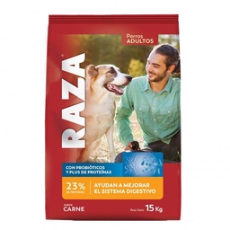 Alim. Perros Carne y Probio Raza Bsa 15 Kgm