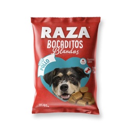 Snack Bocaditos Blandos Raza Paq 65gr