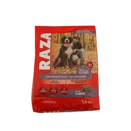 Alimento para Perros Adultos Carne Raza 1.5kg