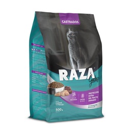 Alimento Gatos Castrados Sabor Carne y Pollo Raza 500g