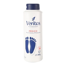 Polvo Desodorante Veritas Pedico Pom 180 grm