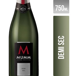 Champaña Demi Sec Cuvee Mumm Bot 750 cmq