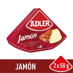 Queso Sabor Jamón Adler 100gr.