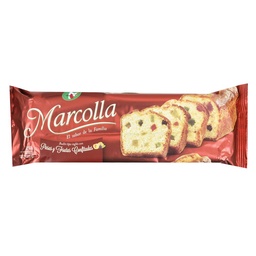 Budin Marcolla con Pasas y Frutas 250 gr