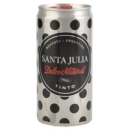 Vino Tinto Dulce Natural Santa Julia Lat 269 ml