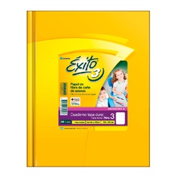 Cuaderno A3 Ledesma Éxito 48 Hojas Rayadas Amarillo