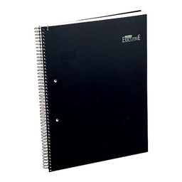 Cuaderno Universitario A4 Ledesma Executive 84 Hojas Rayadas Negro