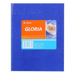 Cuaderno A5 Ledesma Gloria 42 Hojas Cuadriculadas Azul