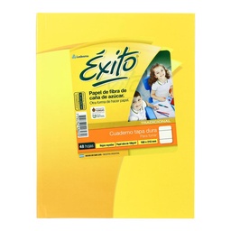 Cuaderno A5 Ledesma Éxito 48 Hojas Rayadas Amarillo