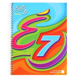 Cuaderno A7 Ledesma Éxito Colegial 60 Hojas Cuadriculadas Varios Diseños