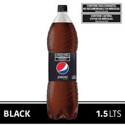 Gaseosa Pepsi Light Black Botella 1.5 l