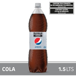 Gaseosa Pepsi Light   Botella 1.5 l